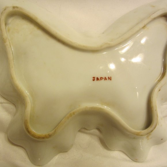 VTG 60'S SET OF 3 BUTTERFLY NESTING DISHES - Picture 6 of 8